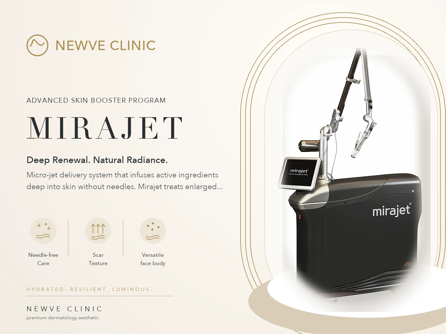 Mirajet — Pore / Scar / Wrinkle / Stretch Mark